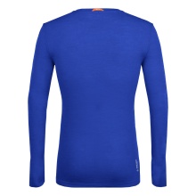 Salewa Functional Underwear Long Sleeve Shirt Zebru Fresh (made from Merino and Tencel) electric blue Men